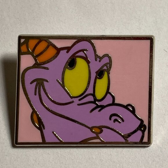 Disney Parks Figment Dragon Trading Pin New 2014 Pink Purple Enamel Smiling - Picture 2 of 7